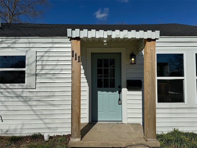 view of property entrance