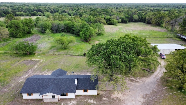 view of aerial view