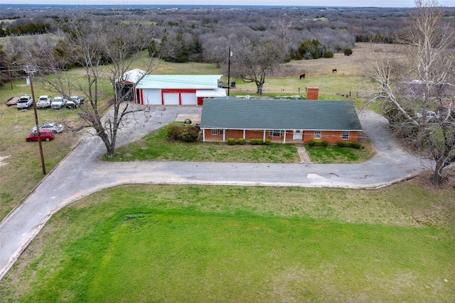 view of birds eye view of property