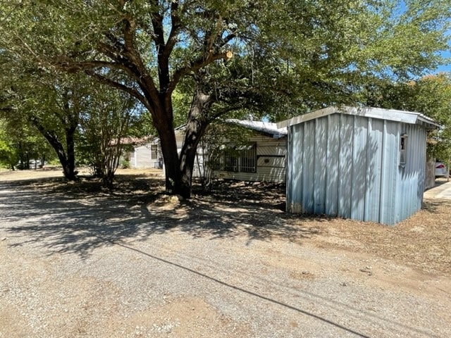 view of outdoor structure