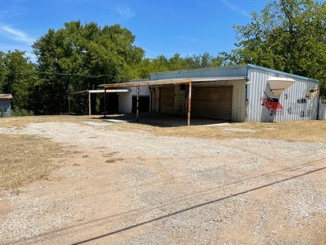 view of stable