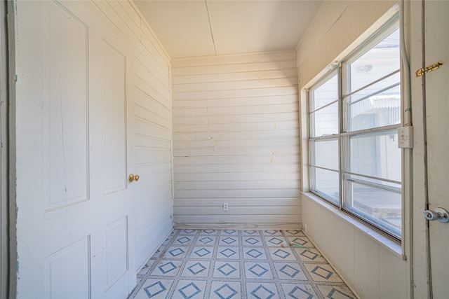 interior space featuring a wealth of natural light