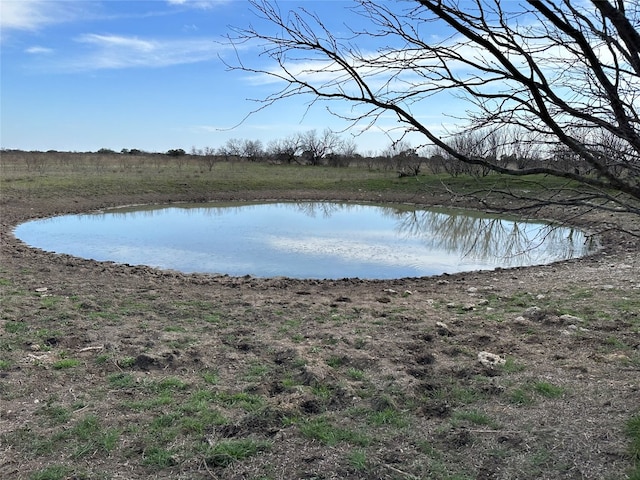 view of property view of water