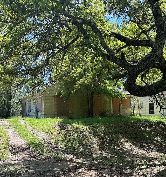 view of property exterior