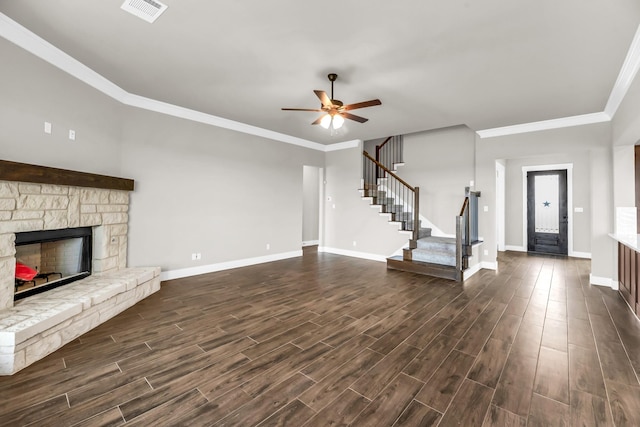 mudroom with dark wood-type flooring