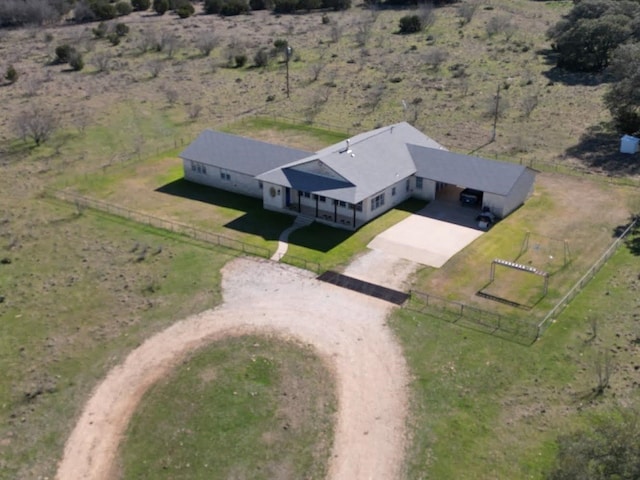 view of birds eye view of property