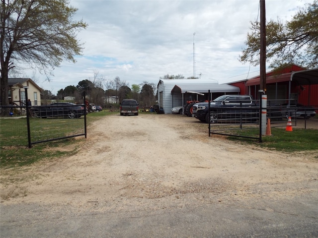 view of gate