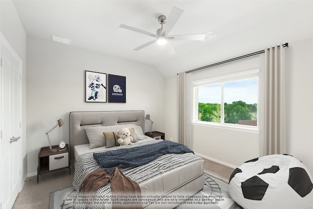 bonus room with light colored carpet and lofted ceiling