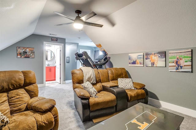 office featuring light colored carpet