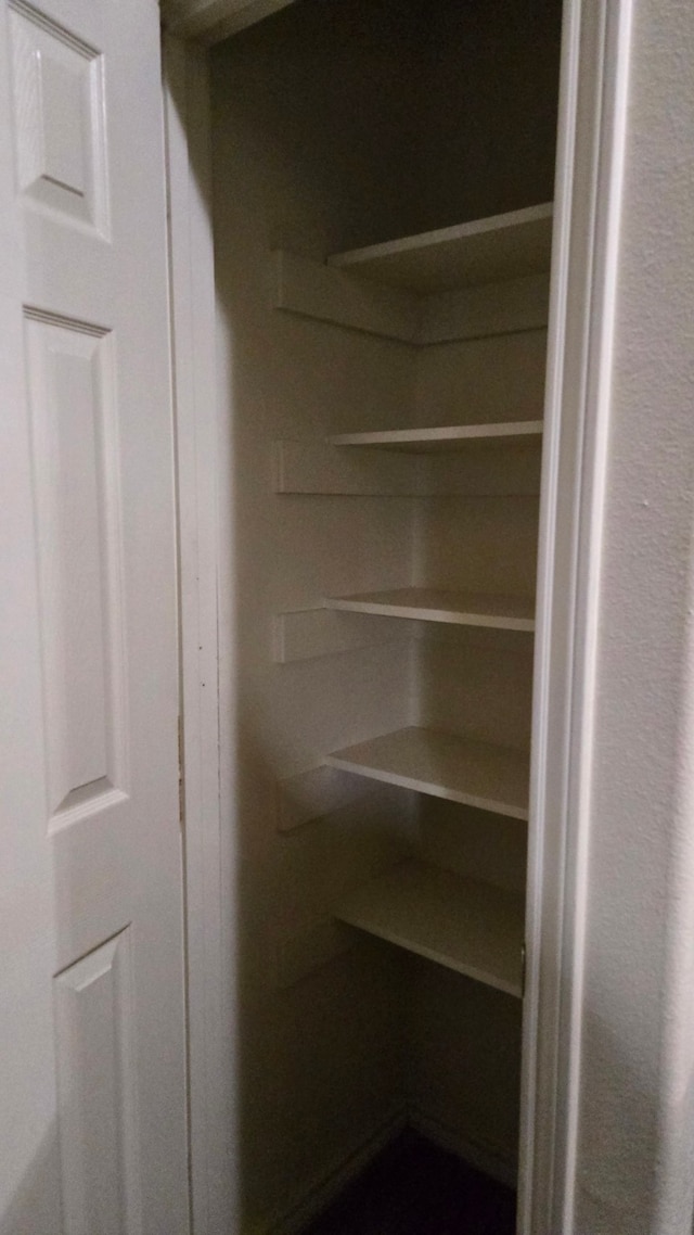 view of closet