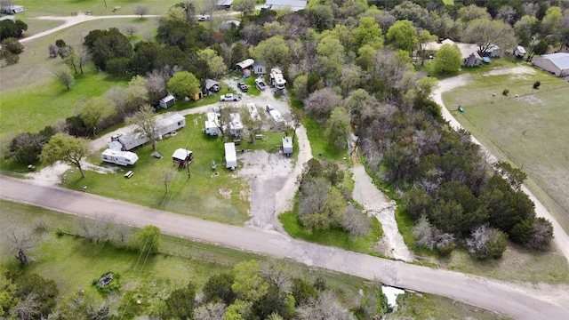 view of aerial view