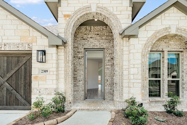 view of property entrance