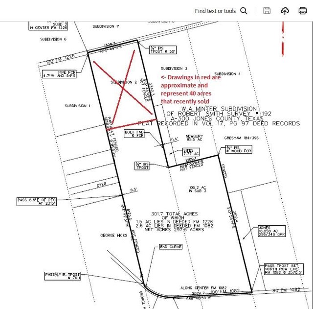 Listing photo 3 for TBD2-3 Fm 1082, Hawley TX 79525