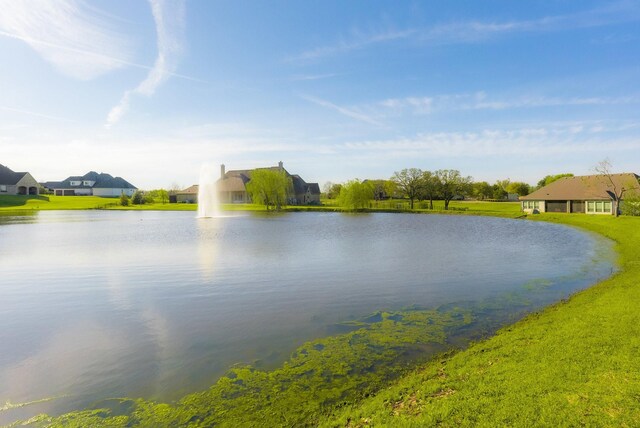 view of water feature