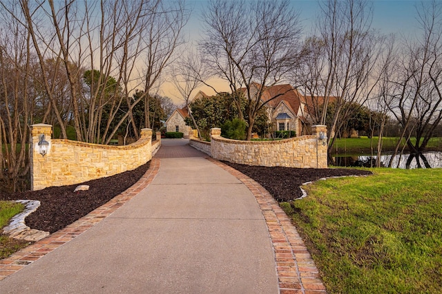 3000 Bluffs Ln, Parker, TX 75002 - view of property's community featuring a water view