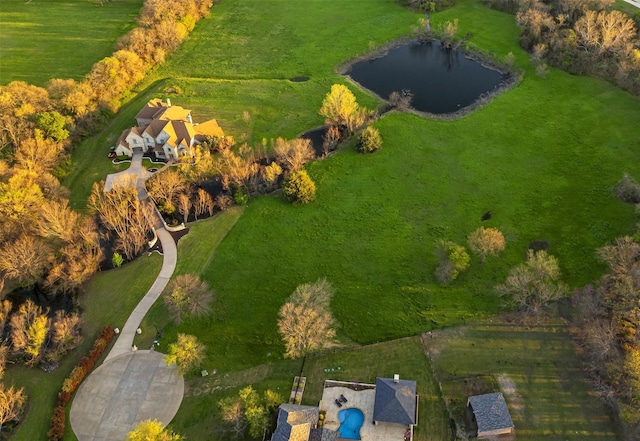 3000 Bluffs Ln, Parker, TX 75002 - birds eye view of property featuring a rural view and a water view