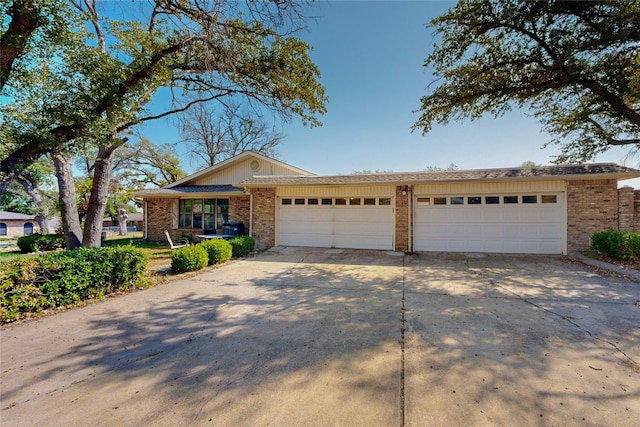 ranch-style house with a garage