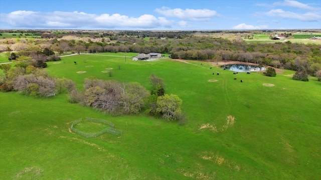 view of aerial view