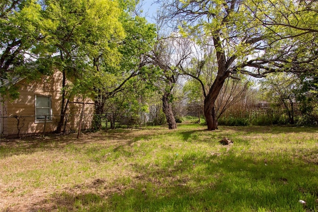 view of yard