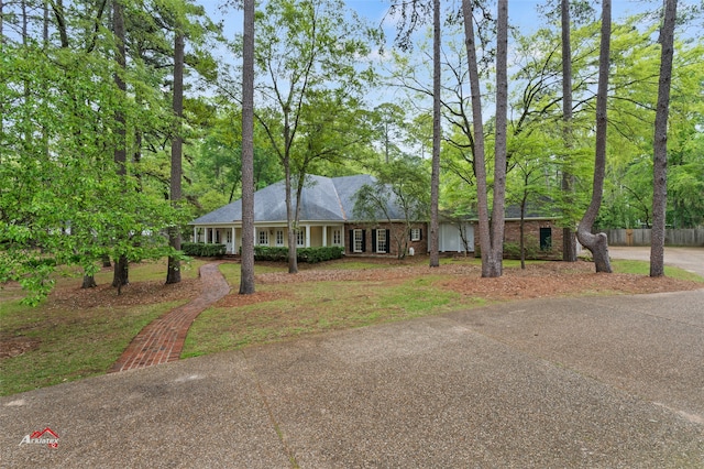 view of ranch-style house