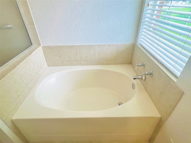 bathroom with a bathtub