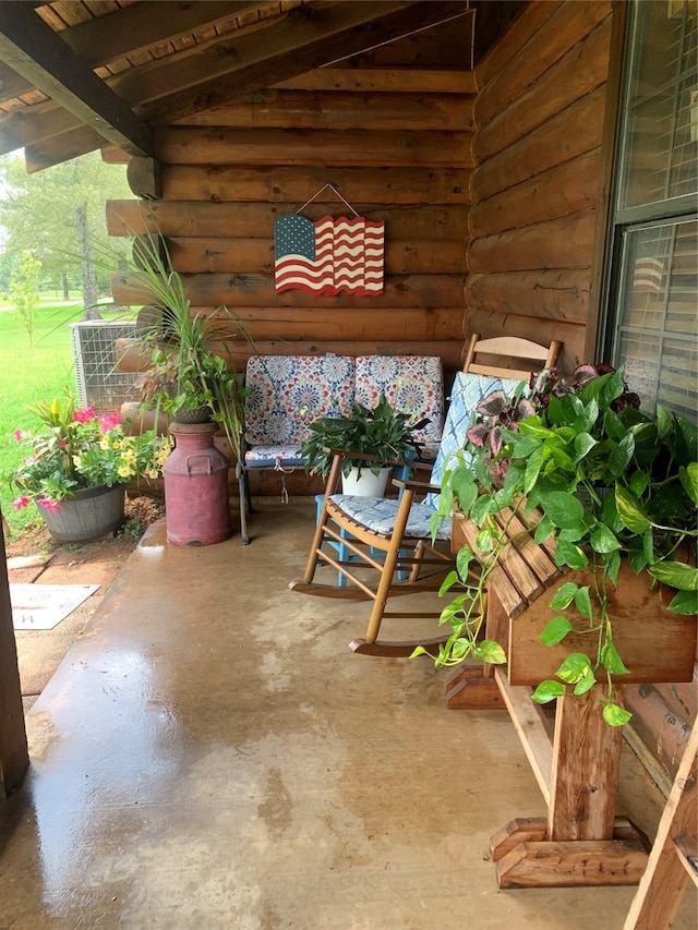 view of patio