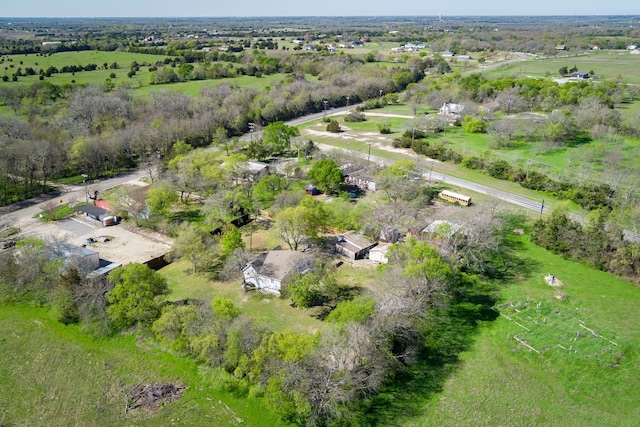 view of aerial view