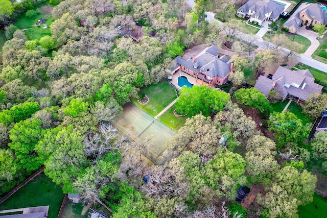 view of birds eye view of property