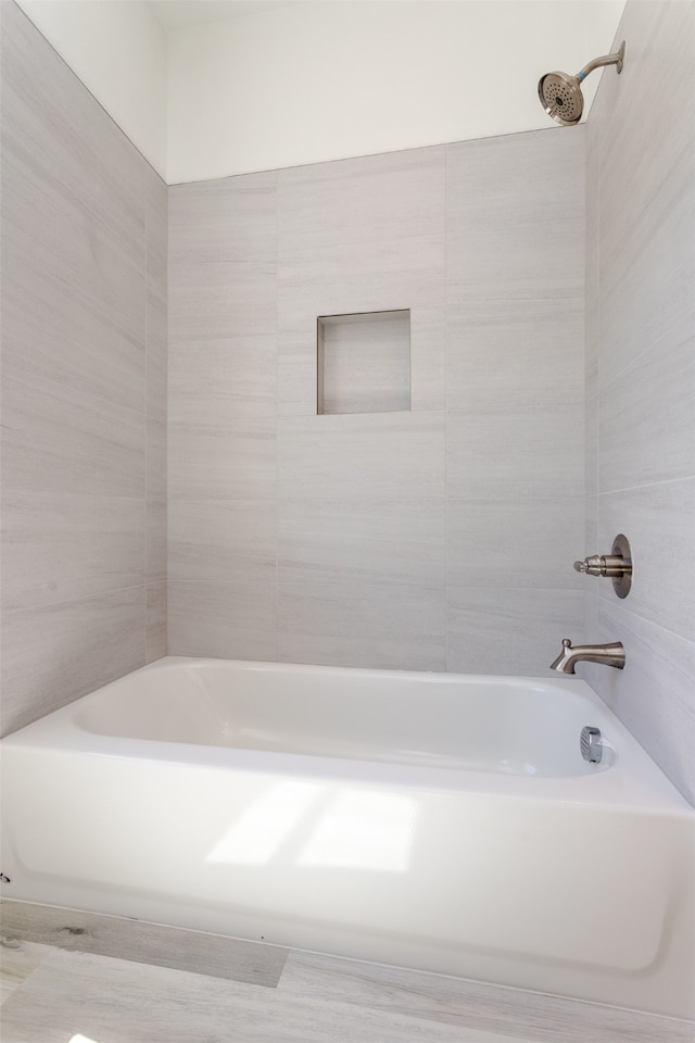 bathroom featuring toilet, vanity, and wood-type flooring