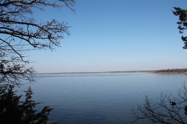 view of property view of water