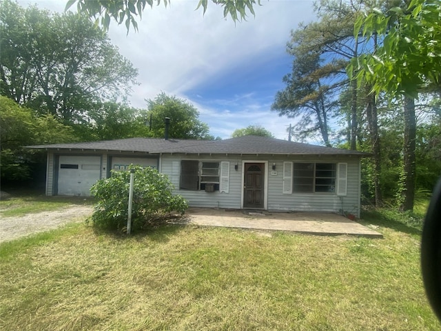 exterior space featuring a yard