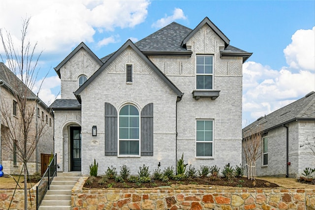 view of french country style house