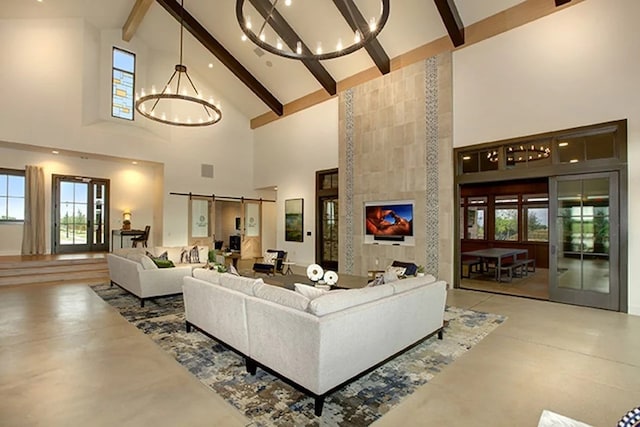 view of community lobby