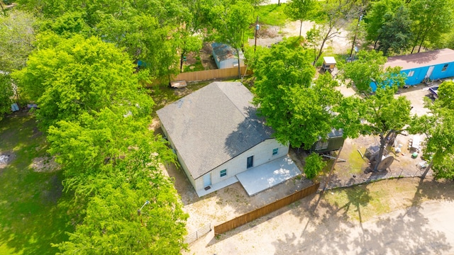 view of side of property