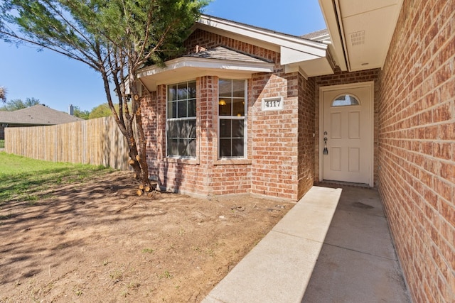 view of property entrance