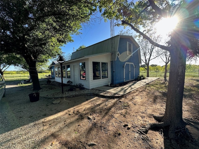 view of side of home