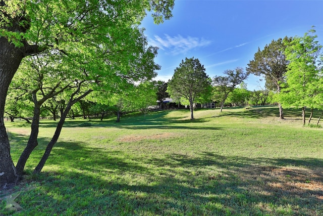 surrounding community with a lawn