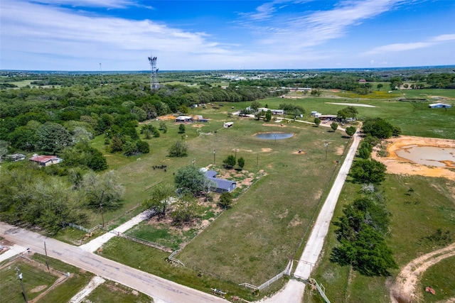 view of aerial view