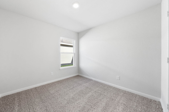 empty room featuring carpet