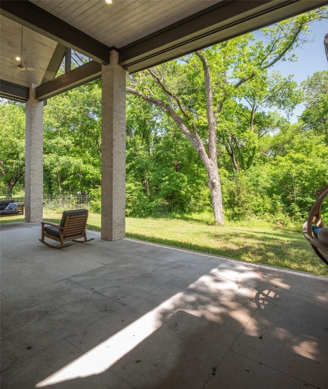 view of patio