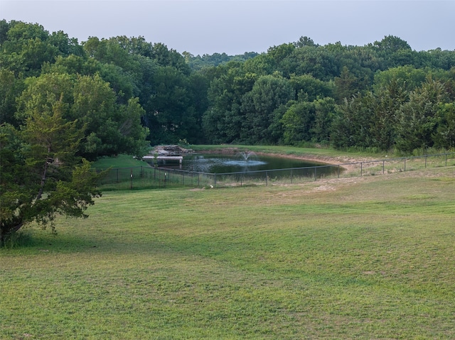 property view of water