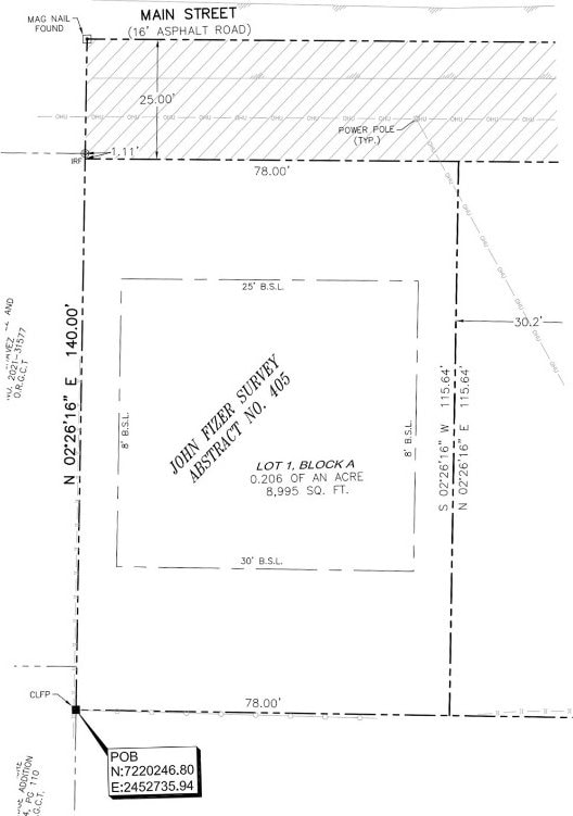 806 N Main St, Tioga TX, 76233 land for sale