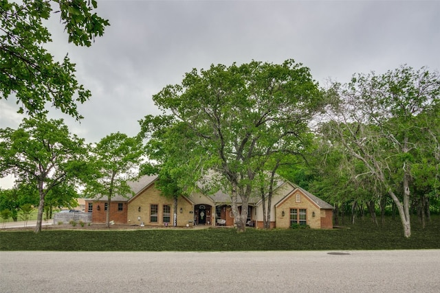 view of ranch-style home