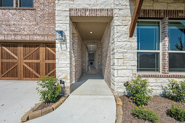 view of entrance to property