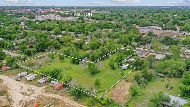 view of aerial view