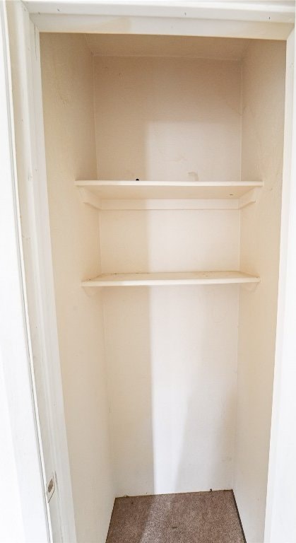 view of closet