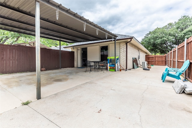 view of yard with a gazebo