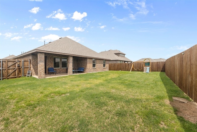 exterior space with a patio area