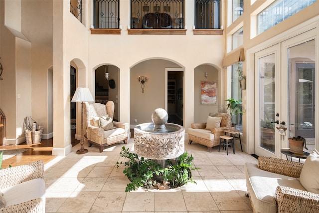 view of patio / terrace with french doors