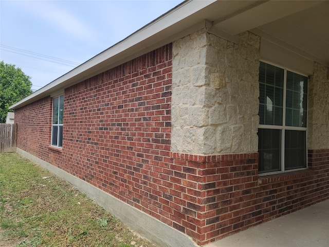 view of home's exterior